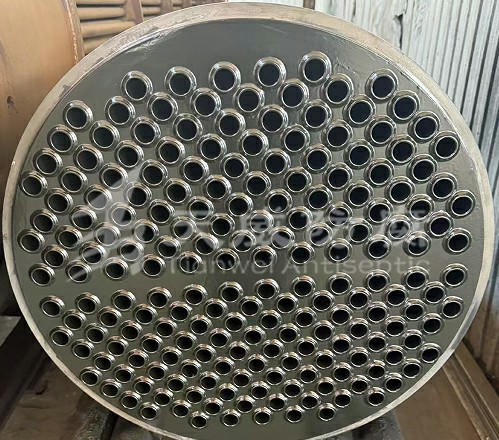 換熱器管板防腐蝕新技術(shù)新型高分子材料修復(fù)工藝